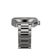 Tag Heuer Carrera Automatic Chronograph Black Dial Silver Steel Strap Watch for Men - CBK2110.BA0715