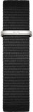 Daniel Wellington Classic Petite Cornwall Black Dial Black NATO Strap Watch For Women - DW00100216