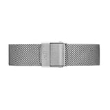 Daniel Wellington Petite Sterling Black Dial Silver Mesh Bracelet Watch For Women - DW00100218