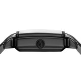 Emporio Armani Meccanico Black Dial Black Steel Strap Watch For Men - AR60058