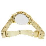 Fossil Dean Chronograph Champagne Dial Gold Steel Strap Watch for Men - FS4867