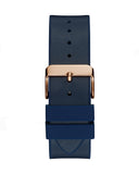 Guess Phoenix Multifunction Blue Dial Blue Rubber Strap Watch for Men - GW0202G4