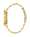 Guess Track Grey Dial Gold Steel Strap Watch for Men - GW0426G2