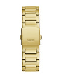 Guess Duke Glitz Crystals Gold Dial Gold Steel Strap Watch For Men - GW0576G2