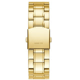 Guess Hendrix Multifunction Black Dial Gold Steel Strap Watch for Men - W1309G2