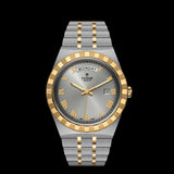 Tudor Royal Automatic Silver Dial Two Tone Steel Strap Watch for Men - M28603-0001