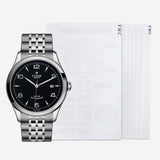 Tudor 1926 Automatic Black Dial Silver Steel Strap Watch for Men - M91650-0002
