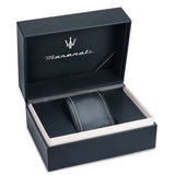 Maserati SFIDA Chronograph Black Dial Black Steel Strap Watch For Men - R8873640011