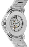Fossil Townsman Automatic Skeleton White Dial Two Tone Steel Strap Watch for Men - ME3075