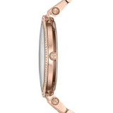 Michael Kors Darci Rose Gold Dial Rose Gold Steel Strap Watch for Women - MK3439