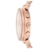 Michael Kors Sofie Chronograph Rose Gold Dial Rose Gold Steel Strap Watch For Women - MK6560