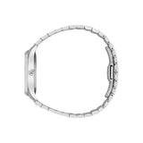 Gucci G Timeless Quartz Gold Dial Silver Steel Strap Watch for Women - YA1265035
