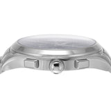 Emporio Armani Renato Chronograph Blue Dial Silver Steel Strap Watch For Men - AR11528