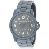 Michael Kors Paxton Quartz Blue Dial Blue Steel Strap Watch For Men - MK8533