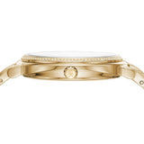 Michael Kors Cinthia Quartz Gold Dial Gold Steel Strap Watch For Women - MK3681