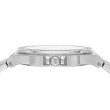 Michael Kors Lennox Three Hand Silver Dial Silver Steel Strap Watch For Women - MK7280