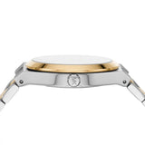Michael Kors Lennox Three-Hand White Dial Two Tone Steel Strap Watch for Women - MK7464
