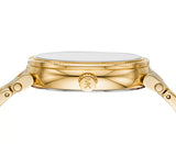 Michael Kors Sofie Quartz Gold Dial Gold Steel Strap Watch For Women - MK4334