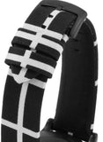 Emporio Armani Classic Black Dial Black Leather Strap Watch For Men - AR1860