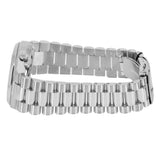 Citizen Tsuyosa Automatic Oatmeal White Dial Silver Steel Strap Watch For Men - NJ0151-88W