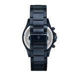 Maserati SFIDA Chronograph Blue Dial Blue Steel Strap Watch For Men - R8873640023
