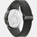 Salvatore Ferragamo Sapphire Black Dial Black Rubber Strap Watch for Men - SFHP00320