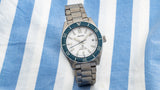Seiko Prospex Diver 140th Anniversary Limited Edition White Dial Silver Steel Strap Watch For Men - SPB213J1