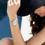 Maurice Lacroix Fiaba Silver Dial Silver Steel Strap Watch for Women - FA1004-SS002-110-1