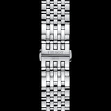 Tissot T Classic Tradition Chronograph Black Dial Silver Steel Strap Watch For Men - T063.617.11.057.00
