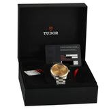 Tudor Style Automatic Silver Dial Two Tone Steel Strap Watch for Men - M12713-0003
