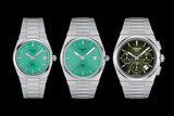 Tissot PRX Powermatic 80 Light Green Dial Silver Steel Strap Watch for Men - T137.207.11.091.01
