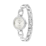 Coach Park Crystals Silver Dial Silver Steel Strap Watch for Women - 14503170