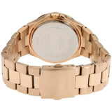 Guess Mini Sunrise Chronograph Quartz Rose Gold Dial Rose Gold Steel Strap Watch For Women - W0448L3