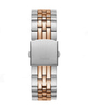Guess Odyssey Blue Dial Two Tone Steel Strap Watch For Men - W1107G3