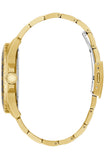Guess Odyssey Multifunction Black Dial Gold Steel Strap Watch For Men - W1107G4