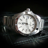 Tag Heuer Aquaracer White Dial Watch for Men - WAY1111.BA0928