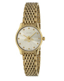 Gucci G Timeless Mother of Pearl Dial Gold Steel Strap Watch For Women - YA1265021