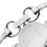 Gucci Guccissima Brown Dial Silver Steel Strap Watch For Women - YA134302