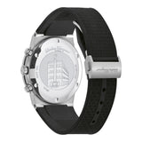 Salvatore Ferragamo Sapphire Chrono Black Dial Black Silicone Strap Watch for Men - SFME00121