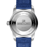 Breitling Superocean Heritage B20 Automatic 46 Blue Dial Blue Mesh Bracelet Watch for Men - AB2020161C1S1