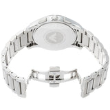 Emporio Armani Valente Chronograph Quartz Black Dial Silver Steel Strap Watch For Men - AR11083