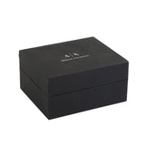 Armani Exchange Drexler Chronograph Black Dial Black Steel Strap Watch For Men - AX2639