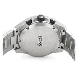 Hugo Boss Vela Diver Chronograph Blue Dial Silver Steel Strap Watch for Men - 1513775