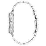 Bulova BVA Dual Aperture Black Dial Silver Steel Strap Watch for Men - 96A119