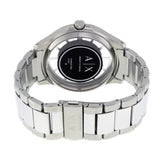 Armani Exchange Hampton Chronograph Blue Dial Silver Steel Strap Watch For Men - AX2178