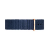 Daniel Wellington Classic Bayswater Black Dial Black NATO Strap Watch For Men - DW00100277