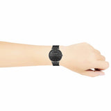 Coach Charles Black Dial Black Leather Strap Watch for Men - 14602434
