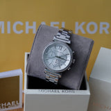 Michael Kors Sofie Quartz Silver Dial Silver Steel Strap Watch For Women - MK6575