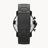 Fossil Nate Chronograph Black Dial Black Steel Strap Watch for Men - JR1401