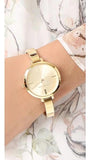 Michael Kors Jaryn Quartz Gold Dial Gold Steel Strap Watch For Women - MK3734